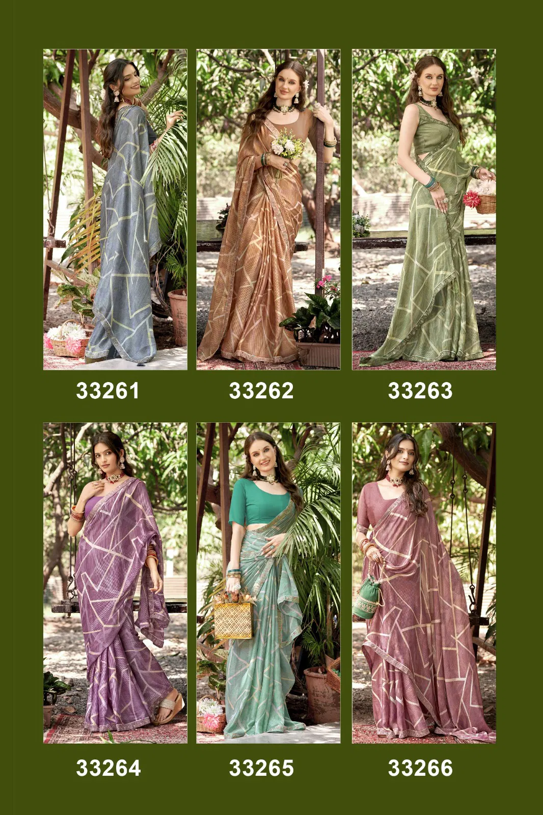 Nancy Vol 2 By Vallabhi Chiffon Printed Daily Wear Saree Wholesalers In Delhi